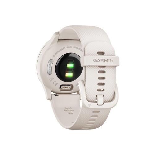 Garmin vivomove Sport - Elfenbeinfarben mit perlgoldenen Akzenten Produktbild Additional View 1 L
