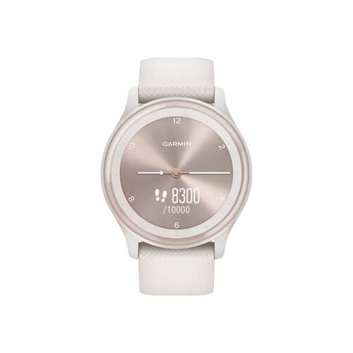 Garmin vivomove Sport - Elfenbeinfarben mit perlgoldenen Akzenten Produktbild Additional View 2 L
