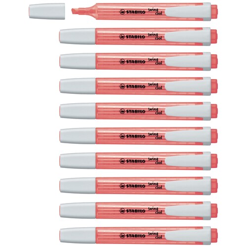 Textmarker Swing Cool 275 1-4mm Keilspitze rot Stabilo 275/40 Produktbild Additional View 2 L