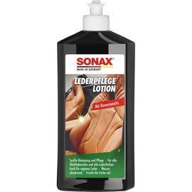 Lederpflege Bienenwachs-Lotion für Glatt und Kunstleder mit UV-Schutz 500ml Sonax 02912000 Produktbild