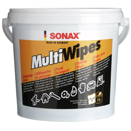 Reinigungstücher MultiWipes für Hände und Oberflächen Sonax 04680000 mit Aloe Vera (EIM=72 STÜCK) Produktbild