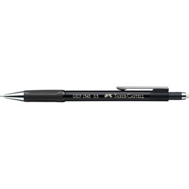 Druckbleistift mit Gummigriffzone GRIP 1345 0,5mm metallic schwarz Faber Castell 134599 Produktbild