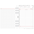 Jahres-Set mit Tagesplan 2026 für Organizer A5 1Tag/2Seiten Chronoplan 148x210mm 50206 Produktbild Additional View 1 S