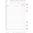 Tagesplan 2026 für Organizer A5 148x210mm 1Tag/1Seite Chronoplan 50226 Produktbild Additional View 2 S