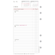 Wochenplan 2026 für Organizer Midi 96x172mm 1Woche/2Seiten vertikal Chronoplan 50256 Produktbild Additional View 2 S