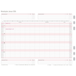 Monatsplan 2026 für Organizer A5 148x210mm 1Monat/1Seite Chronoplan 50286 Produktbild Additional View 2 S