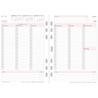 Jahres-Set Wochenplan 2026 für Organizer 148x210mm Chronoplan 50296 1Woche / 1Seite Produktbild Additional View 1 S