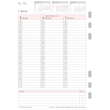 Jahres-Set Wochenplan 2026 für Organizer 148x210mm Chronoplan 50296 1Woche / 1Seite Produktbild Additional View 2 S