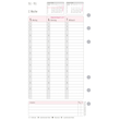 Wochenplan 2026 für Organizer Midi 1Woche/2Seiten Chronoplan horizontal Spalten 96x172mm 50546 Produktbild Additional View 2 S