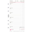 Wochenplan 2026 für Organizer Midi 96x172mm 1Woche/1Seite Chronoplan 50556 Produktbild Additional View 3 S