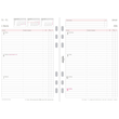 Wochenplan 2026 für Organizer A5 1Woche/2Seiten Chronoplan vertikale Zeilen 148x210mm 50576 Produktbild Additional View 1 S