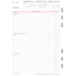Wochenplan 2026 für Organizer A5 1Woche/2Seiten Chronoplan vertikale Zeilen 148x210mm 50576 Produktbild Additional View 2 S