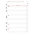 Wochenplan 2026 für Organizer A5 1Woche/2Seiten Chronoplan vertikale Zeilen 148x210mm 50576 Produktbild Additional View 3 S