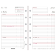 Wochenplan 2026 für Organizer Mini 79x125mm 1Woche/2Seiten horizontal Chronoplan 50616 Produktbild Additional View 1 S