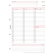 Wochenplan 2026 für Organizer A4 1Woche/2Seiten horizontal Chronoplan 210x297mm 50706 Produktbild Additional View 3 S