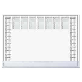 Schreibunterlage Office 2026 mit 2-Jahres-,Tages- und Wochenplan schwarze Schutzleiste 41x59,5cm Sigel H6366 Produktbild