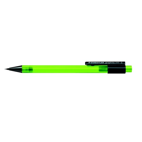 Druckbleistift graphite 777 0,5mm grün transparent Staedtler 777 05-5 Produktbild Front View L