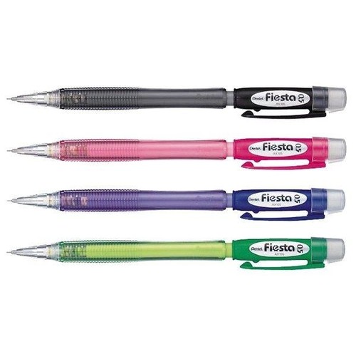 Druckbleistift Fiesta 0,5mm schwarz Pentel AX105-AO Produktbild Additional View 1 L