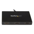 StarTech.com 3-Port Multi Monitor Adapter - DisplayPort 1.2 auf 3x HDMI MST Hub - Triple 1080p HDMI Produktbild Additional View 1 S