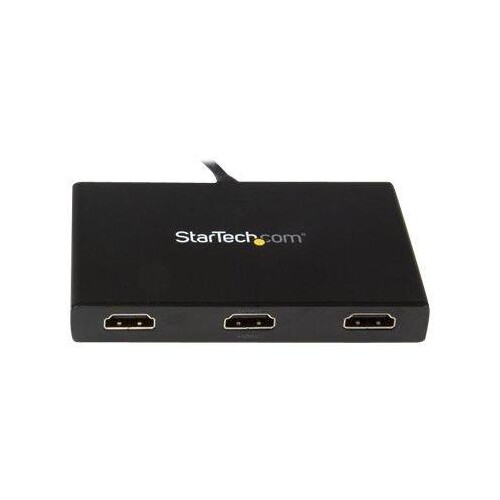 StarTech.com 3-Port Multi Monitor Adapter - DisplayPort 1.2 auf 3x HDMI MST Hub - Triple 1080p HDMI Produktbild Additional View 1 L