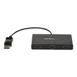 StarTech.com 3-Port Multi Monitor Adapter - DisplayPort 1.2 auf 3x HDMI MST Hub - Triple 1080p HDMI Produktbild Additional View 4 S
