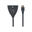 Manhattan HDMI Switch 2-Port, 1080p, Connects x2 HDMI sources to x1 display, Manual Switching (via b Produktbild Additional View 2 S