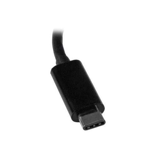 StarTech.com USB C to DVI Adapter - Black - 1920x1200 - USB Type C Video Converter for Your DVI D Di Produktbild Additional View 2 L