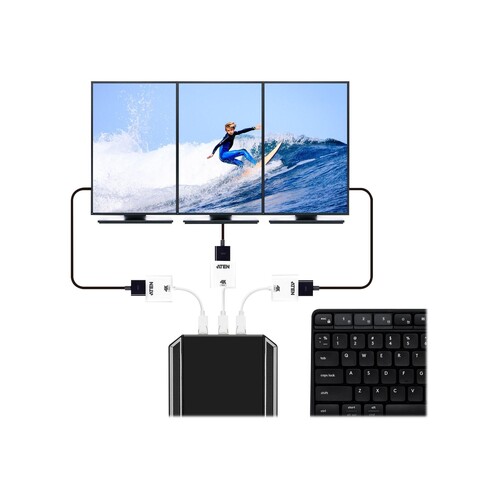 ATEN VC986B - Videoadapter - DisplayPort männlich zu HDMI weiblich Produktbild Additional View 3 L