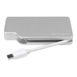 StarTech.com Aluminium Reise A/V Adapter 3-in-1 Mini DisplayPort auf VGA, DVI oder HDMI Produktbild Additional View 3 S