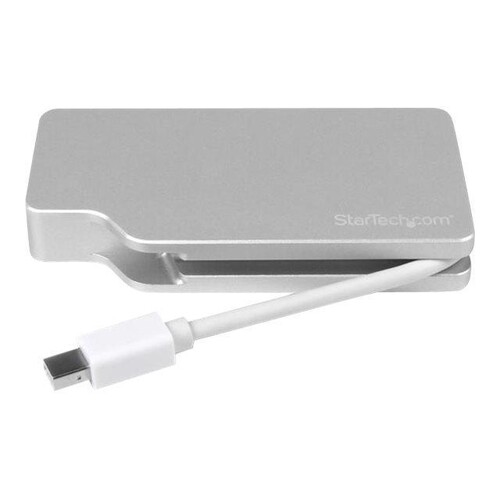 StarTech.com Aluminium Reise A/V Adapter 3-in-1 Mini DisplayPort auf VGA, DVI oder HDMI Produktbild Additional View 3 L