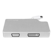 StarTech.com Aluminium Reise A/V Adapter 3-in-1 Mini DisplayPort auf VGA, DVI oder HDMI Produktbild Additional View 4 S