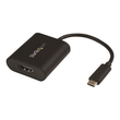 StarTech.com USB C to 4K HDMI Adapter - 4K 60Hz - Thunderbolt 3 Compatible - USB Type C to HDMI Vide Produktbild Additional View 1 S