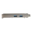 StarTech.com 2-Port USB PCIe Adapter - 10Gbit/s pro Port - USB 3.1/3.2 Gen 2 Typ-A PCI Express 3.0 x Produktbild Additional View 2 S