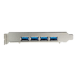 StarTech.com 4-Port USB PCIe Adapter - 10 Gbit/s USB 3.1/3.2 Gen 2 Typ-A PCI Express Erweiterungskar Produktbild Additional View 4 S
