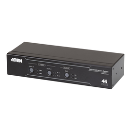 ATEN VM0202HB 2 x 2 - Video/Audio-Schalter - Desktop, an Rack montierbar Produktbild