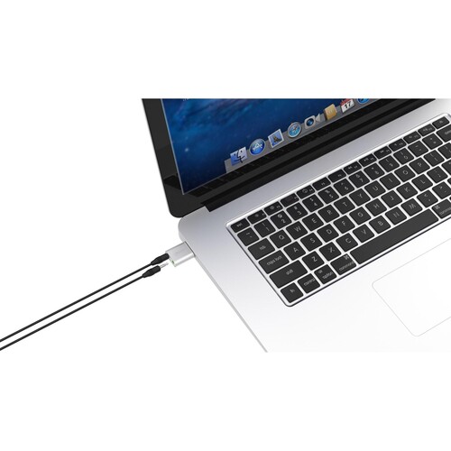 InLine USB Audio Soundadapter - Mini Aluminium Gehäuse Produktbild Additional View 1 L