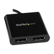 StarTech.com USB-C auf DisplayPort Multi-Monitor Adapter - 2-Port MST Hub - USB C zu 2x DP Splitter Produktbild Additional View 4 S