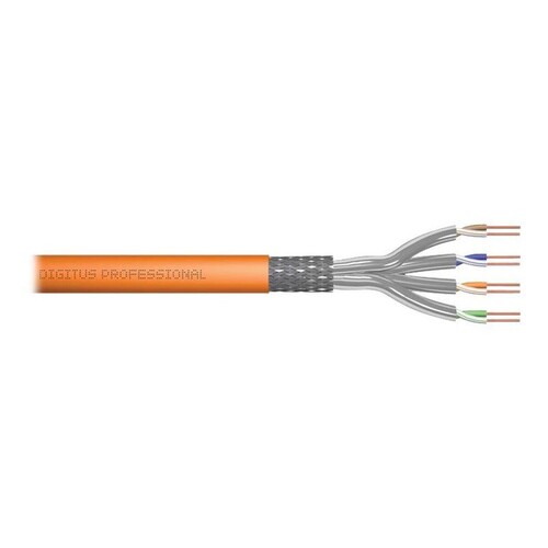 DIGITUS Cat.7 S/FTP Verlegekabel, 100 m, Duplex, Dca-s1a,d0,a1 Produktbild