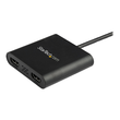 StarTech.com USB 3.0 to Dual HDMI Adapter - 4K 30Hz - External Video & Graphics Card - Dual Monitor Produktbild Additional View 2 S