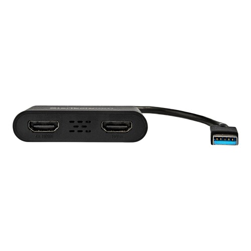 StarTech.com USB 3.0 to Dual HDMI Adapter - 4K 30Hz - External Video & Graphics Card - Dual Monitor Produktbild Additional View 3 L