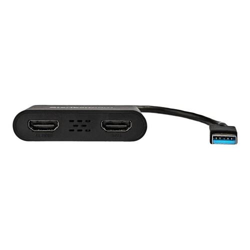 StarTech.com USB 3.0 to Dual HDMI Adapter - 4K 30Hz - External Video & Graphics Card - Dual Monitor Produktbild Additional View 4 L