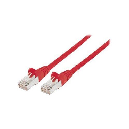 Intellinet Network Patch Cable, Cat7 Cable/Cat6A Plugs, 0.5m, Red, Copper, S/FTP, LSOH / LSZH, PVC, Produktbild Additional View 2 L