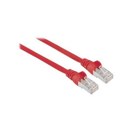 Intellinet Network Patch Cable, Cat7 Cable/Cat6A Plugs, 0.5m, Red, Copper, S/FTP, LSOH / LSZH, PVC, Produktbild Additional View 3 L