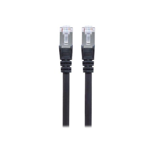Intellinet Network Patch Cable, Cat7 Cable/Cat6A Plugs, 1m, Black, Copper, S/FTP, LSOH / LSZH, PVC, Produktbild