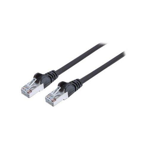 Intellinet Network Patch Cable, Cat7 Cable/Cat6A Plugs, 1m, Black, Copper, S/FTP, LSOH / LSZH, PVC, Produktbild Additional View 1 L