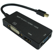 VALUE Videokonverter - Mini DisplayPort - DVI, HDMI, VGA Produktbild Additional View 1 S