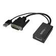 StarTech.com DVI auf DisplayPort Adapter mit USB Power - DVI-D zu DP Video Adapter - DVI zu DisplayP Produktbild Additional View 1 S