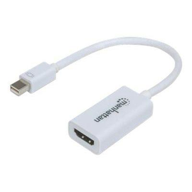 Manhattan Passiver Mini-DisplayPort auf HDMI-Adapter, Mini DisplayPort-Stecker auf HDMI-Buchse, pass Produktbild