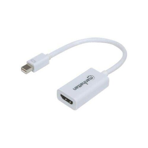 Manhattan Passiver Mini-DisplayPort auf HDMI-Adapter, Mini DisplayPort-Stecker auf HDMI-Buchse, pass Produktbild