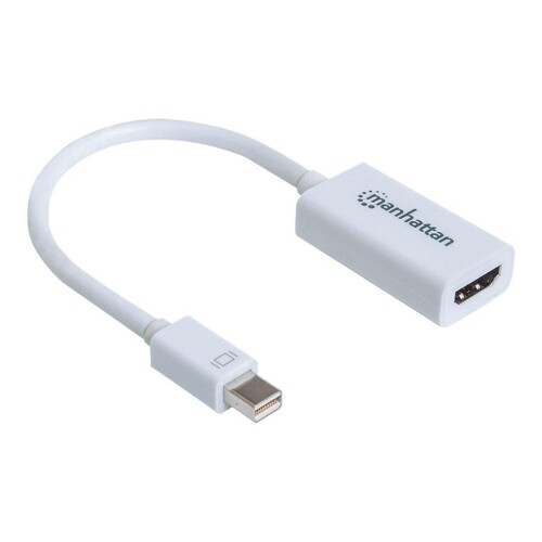 Manhattan Passiver Mini-DisplayPort auf HDMI-Adapter, Mini DisplayPort-Stecker auf HDMI-Buchse, pass Produktbild Additional View 2 L